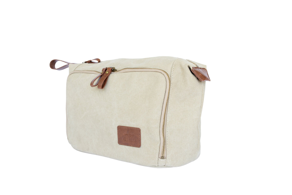 The Messner Canvas Toiletry Bag - Vetelli
