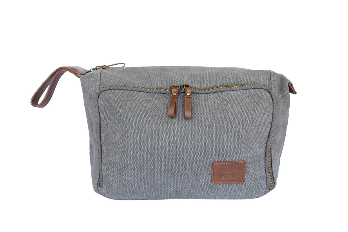 The Messner Canvas Toiletry Bag - Vetelli