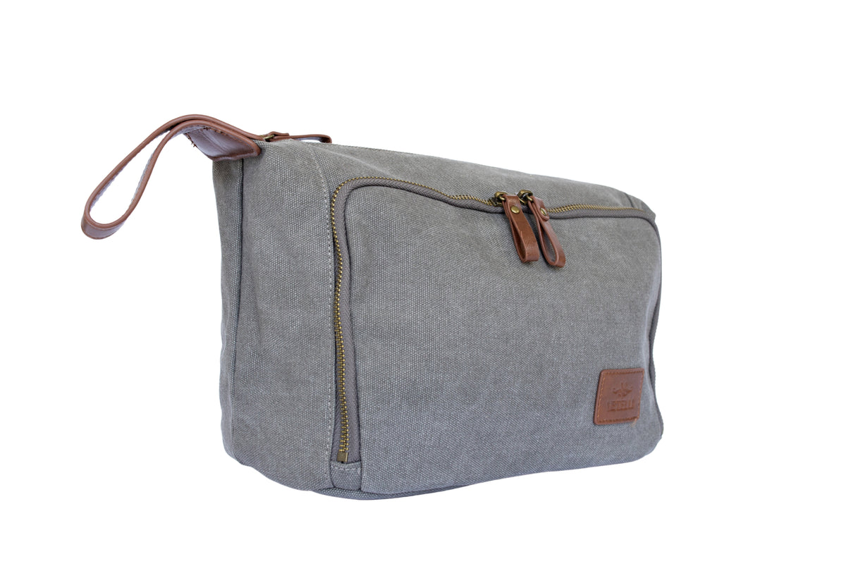 The Messner Canvas Toiletry Bag - Vetelli