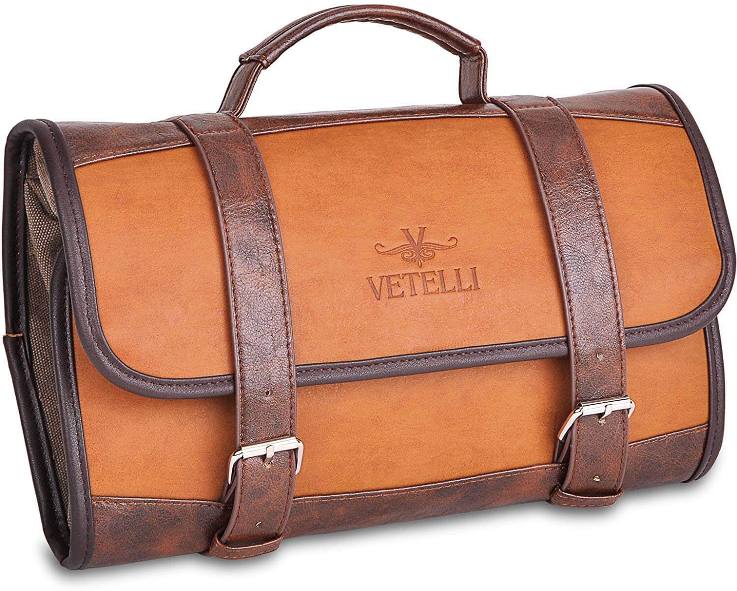 Mens Travel Toiletry Bag Leather: Ultimate Luxe Packing!