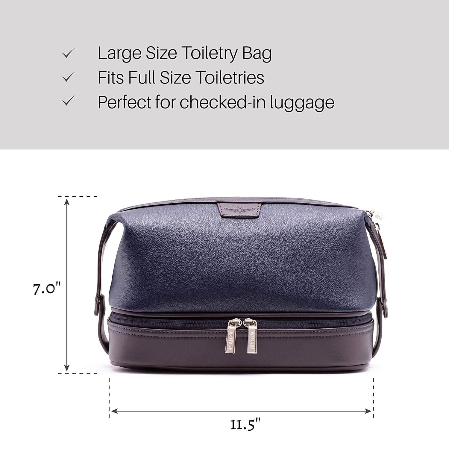 Leather Toiletries Bag Men, Luxury Toiletry Bag Men